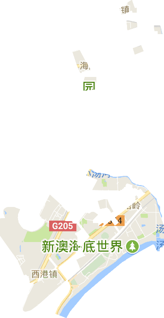 白塔岭街道电子地图