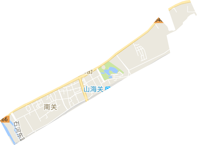 南关街道电子地图