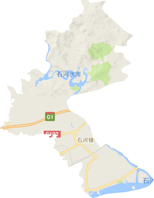 石河镇电子地图