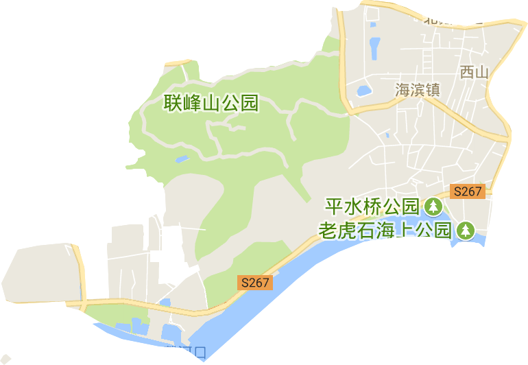 西山街道电子地图