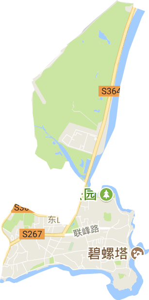 东山街道电子地图