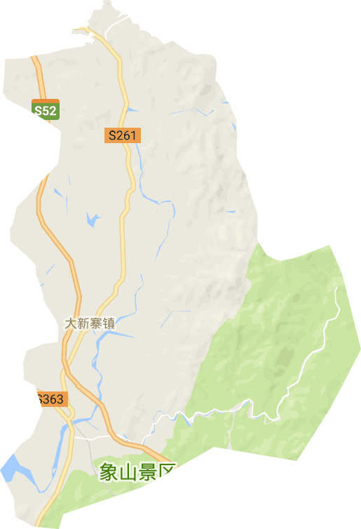 大新寨镇电子地图