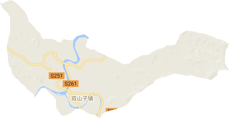 双山子镇电子地图