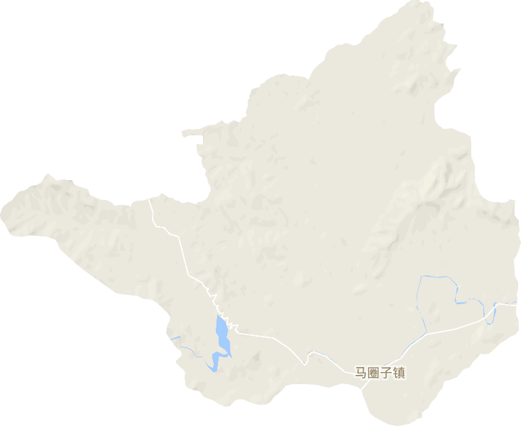 马圈子镇电子地图