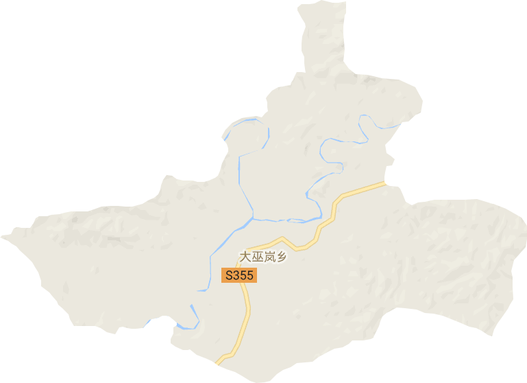 大巫岚镇电子地图