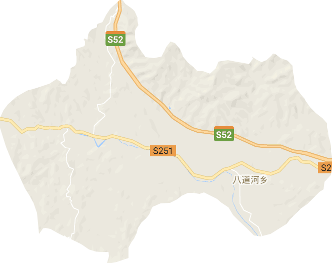 八道河镇电子地图