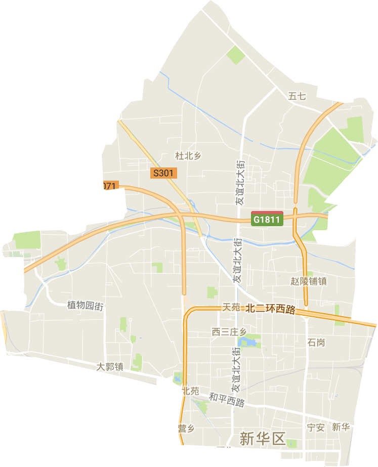 新华区电子地图