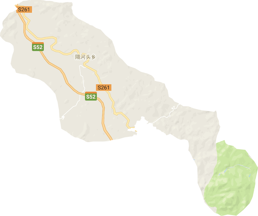 隔河头镇电子地图