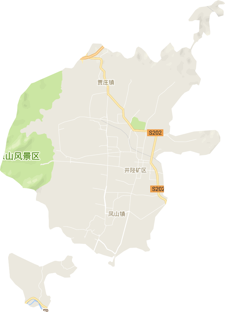井陉矿区电子地图