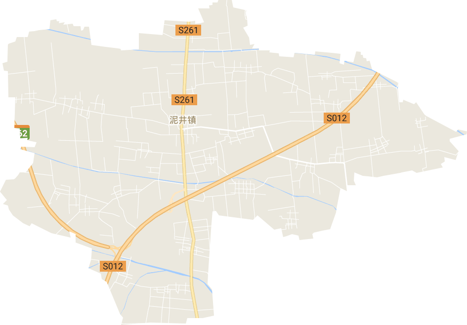 泥井镇电子地图