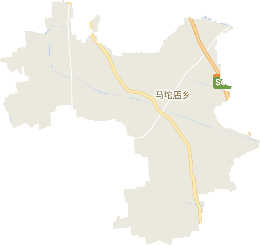 马坨店乡电子地图