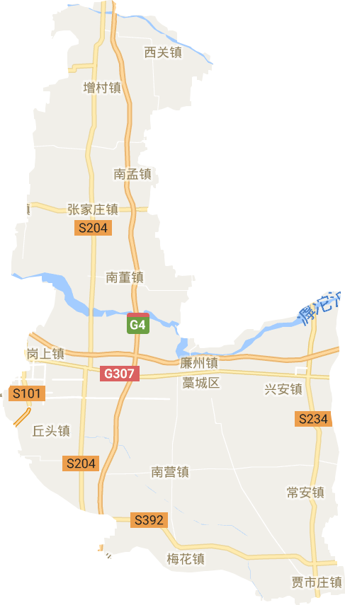 藁城区电子地图