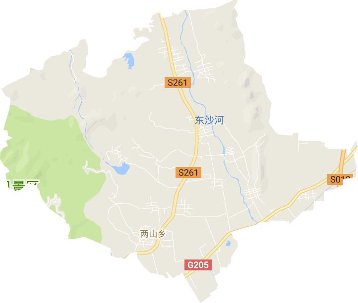 两山乡电子地图