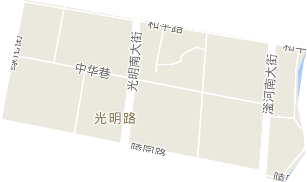 光明路街道电子地图