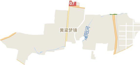 黄粱梦镇电子地图