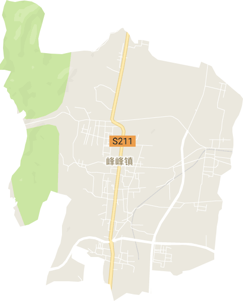 峰峰镇电子地图