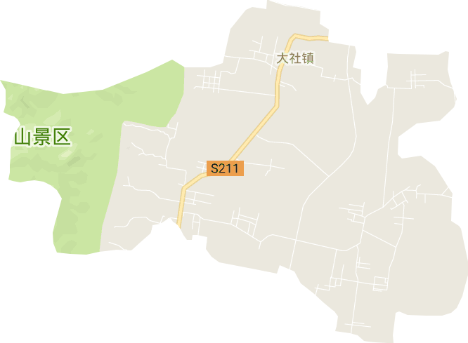 大社镇电子地图