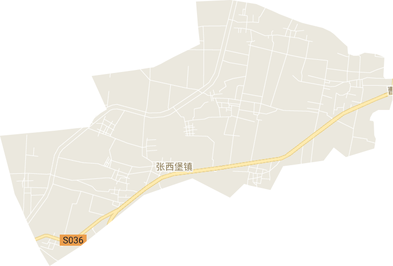 张西堡镇电子地图