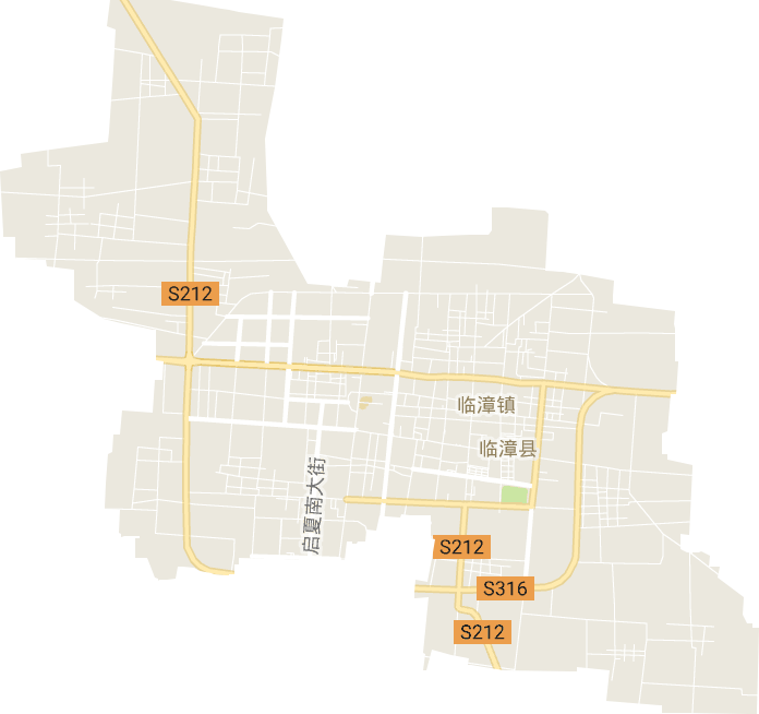 临漳镇电子地图