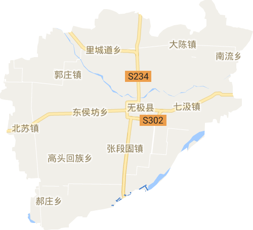 无极县电子地图