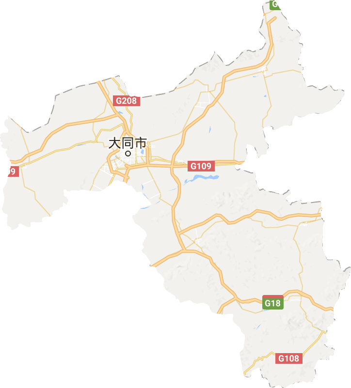 大同市电子地图
