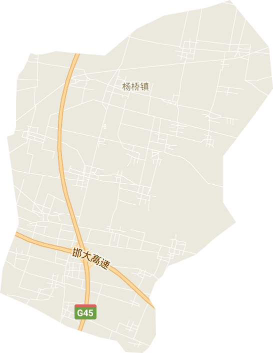 杨桥镇电子地图