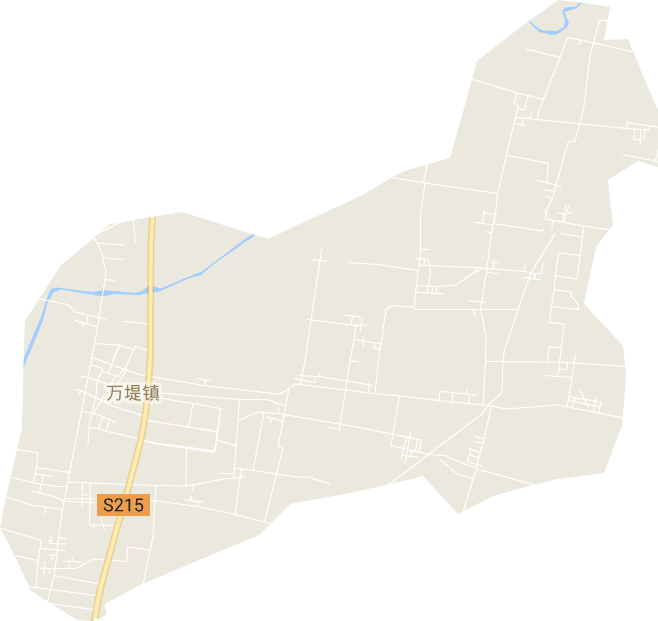 万堤镇电子地图