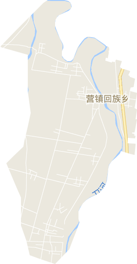营镇回族乡电子地图