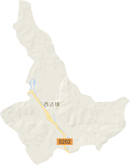 西达镇电子地图