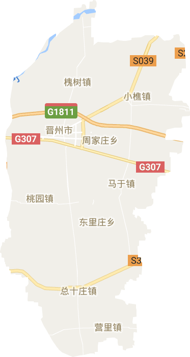 晋州市电子地图
