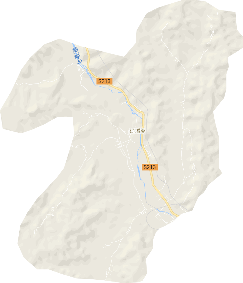 辽城乡电子地图