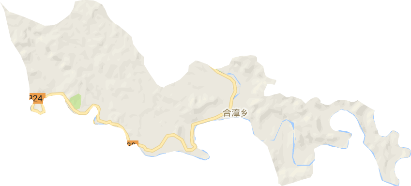 合漳乡电子地图