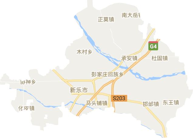 新乐市电子地图
