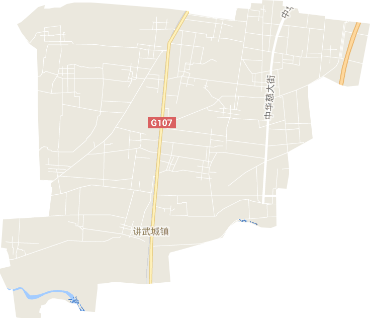 讲武城镇电子地图