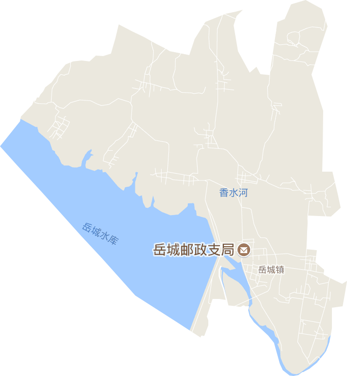 岳城镇电子地图