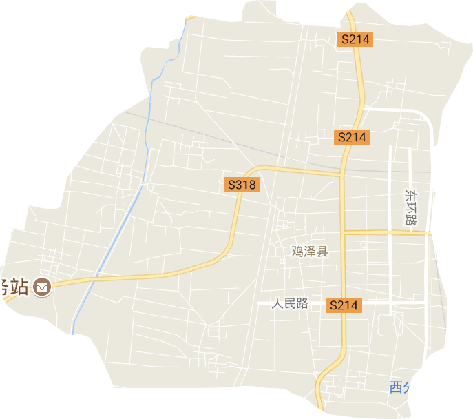 鸡泽镇电子地图