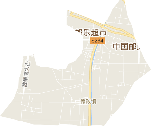 德政镇电子地图