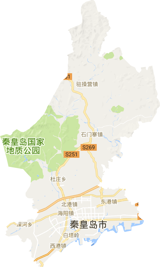 海港区电子地图