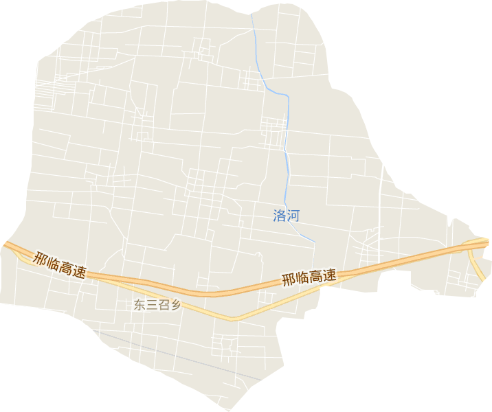 东三召乡电子地图