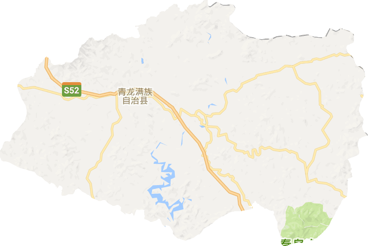 青龙县电子地图