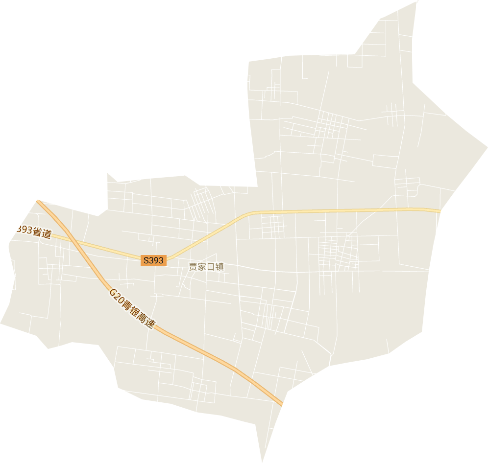贾家口镇电子地图
