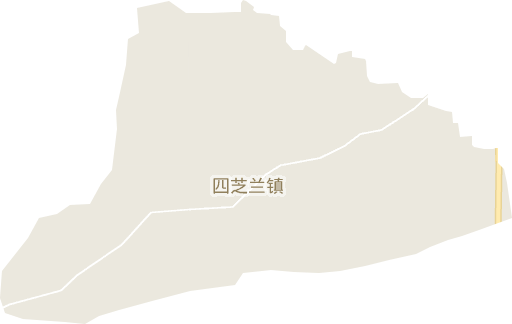 四芝兰镇电子地图