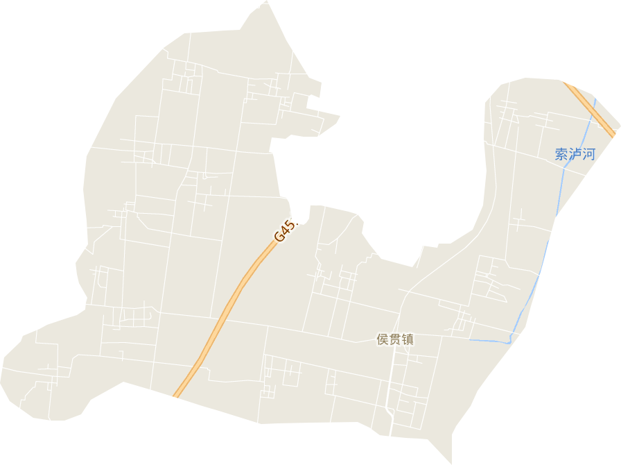 侯贯镇电子地图