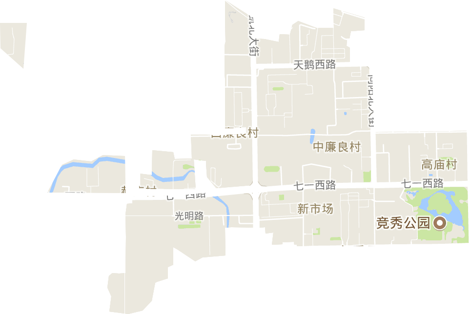 新市场街道电子地图