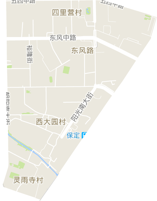 东风街道电子地图
