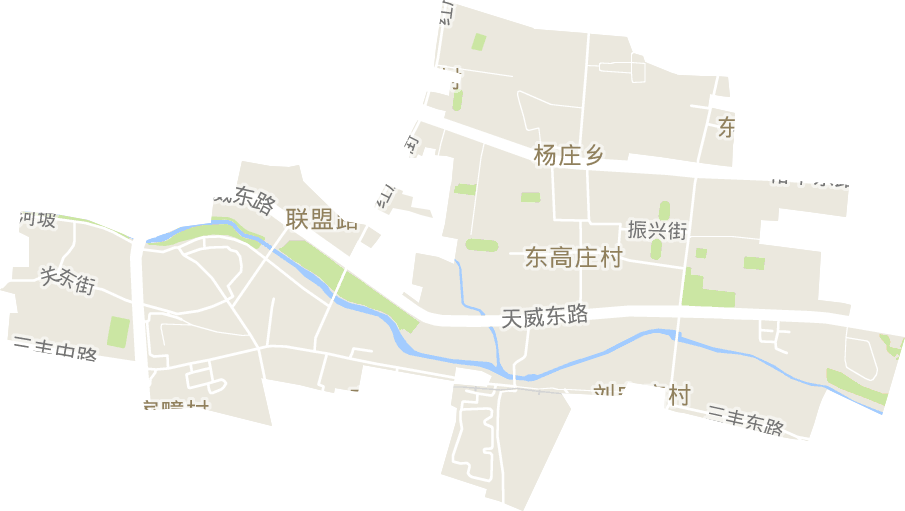 联盟街道电子地图