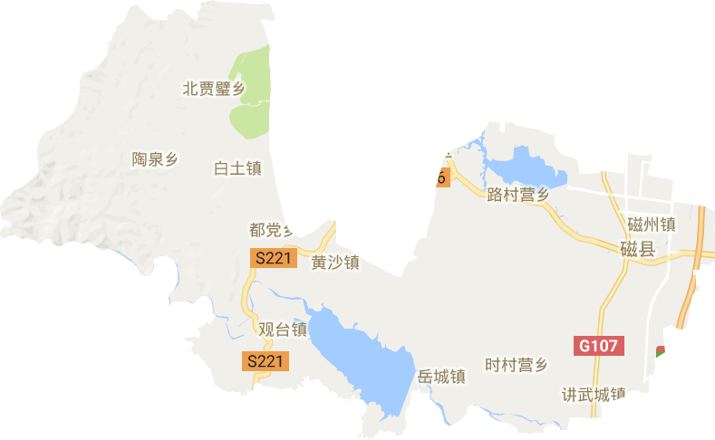 磁县电子地图