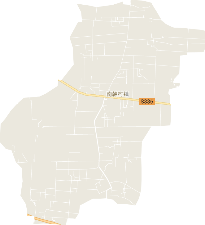 南韩村镇电子地图