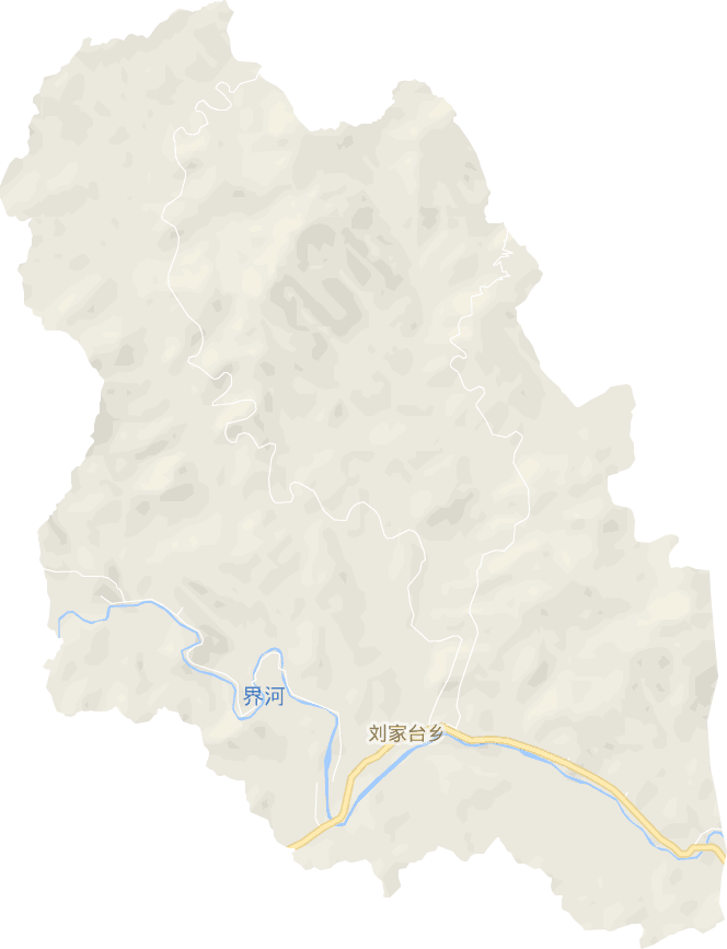 刘家台乡电子地图