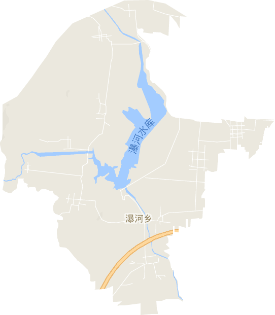 瀑河乡电子地图
